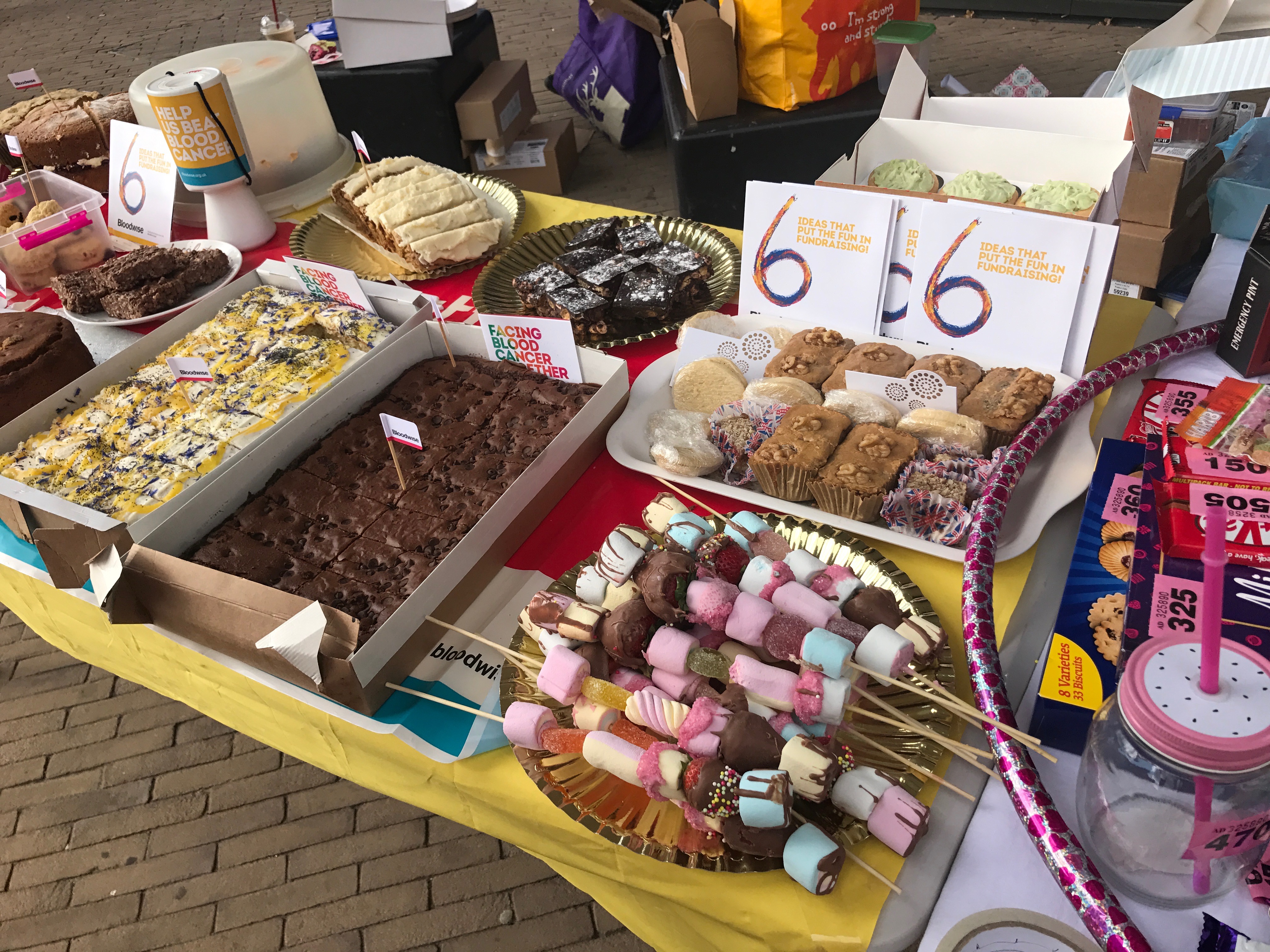 Bake Sale In Telford Raises Hundreds For Bloodwise Sentinel Care Services